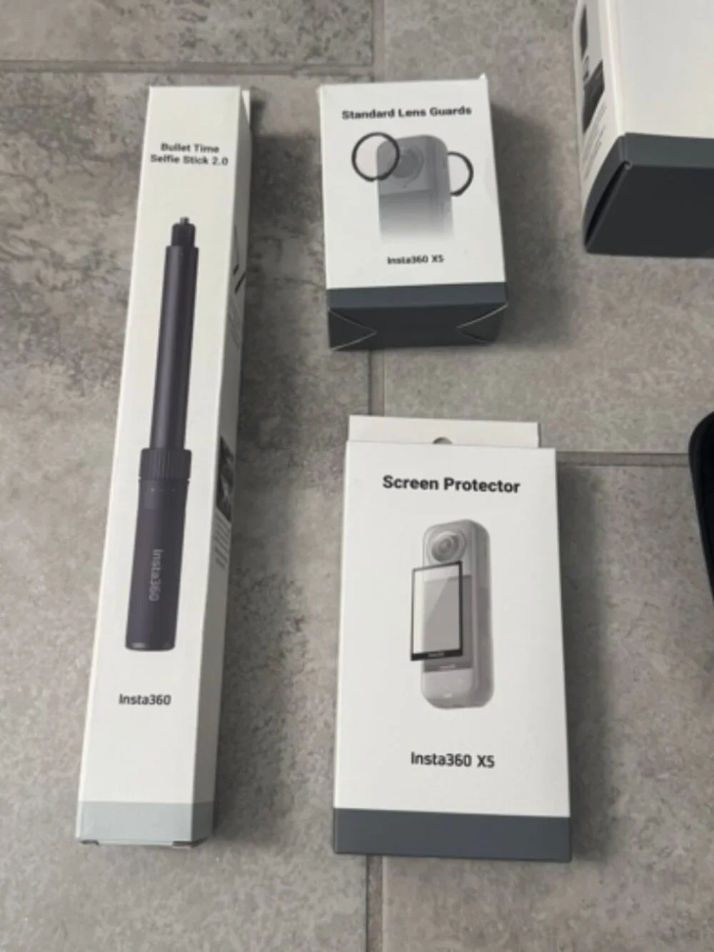 Insta360 X5 Camera + Accessories
